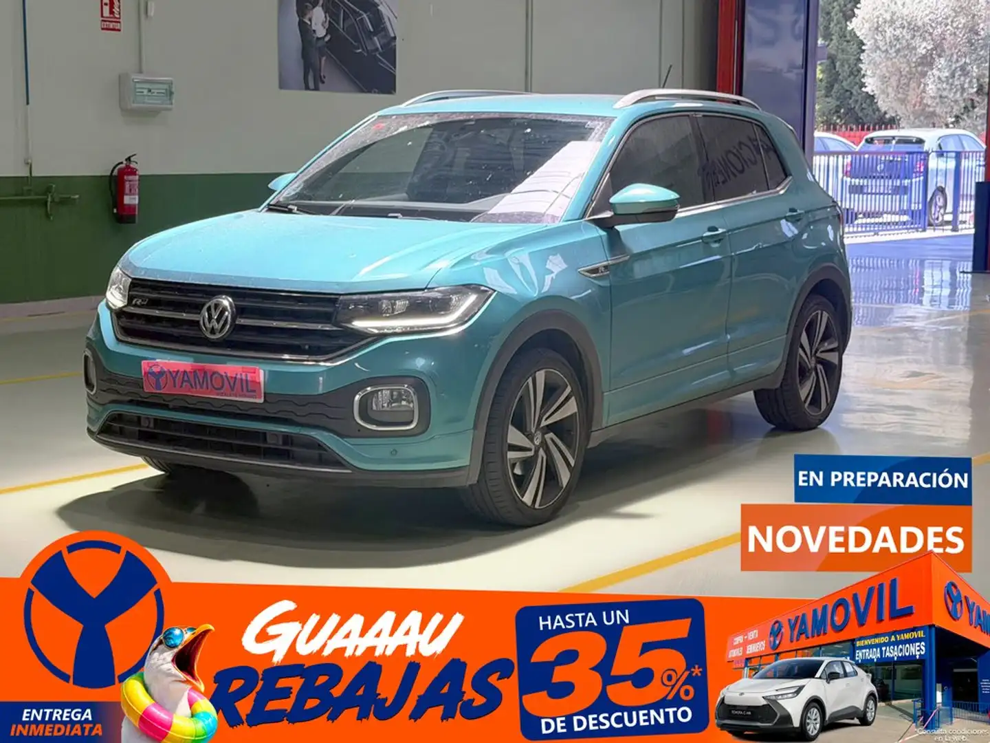 Volkswagen T-Cross 1.0 TSI Sport DSG7 85kW Azul - 1