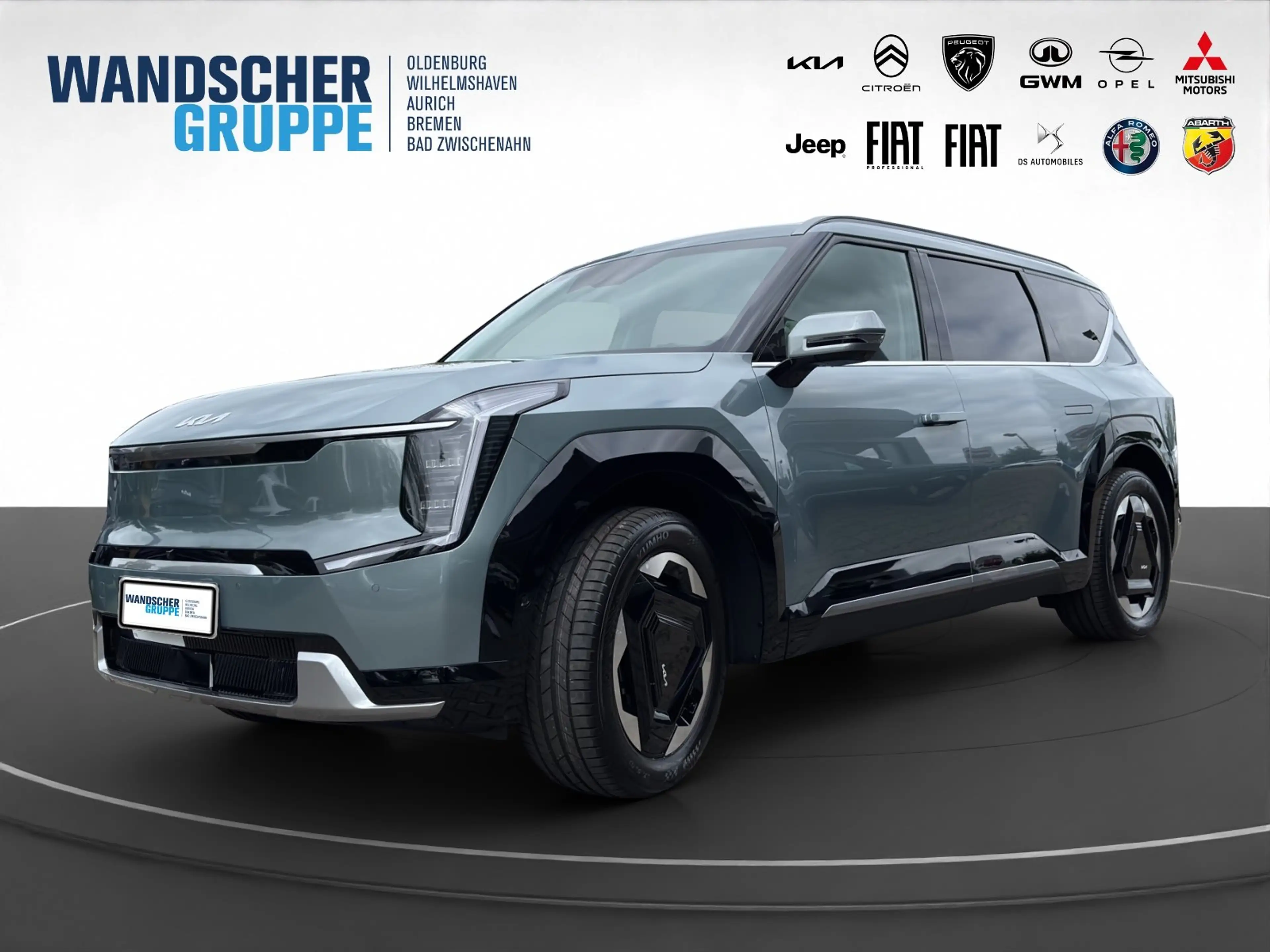 Kia EV9 Elektro 99 Earth 360+HUD+Kam.+KeyLess+Navi