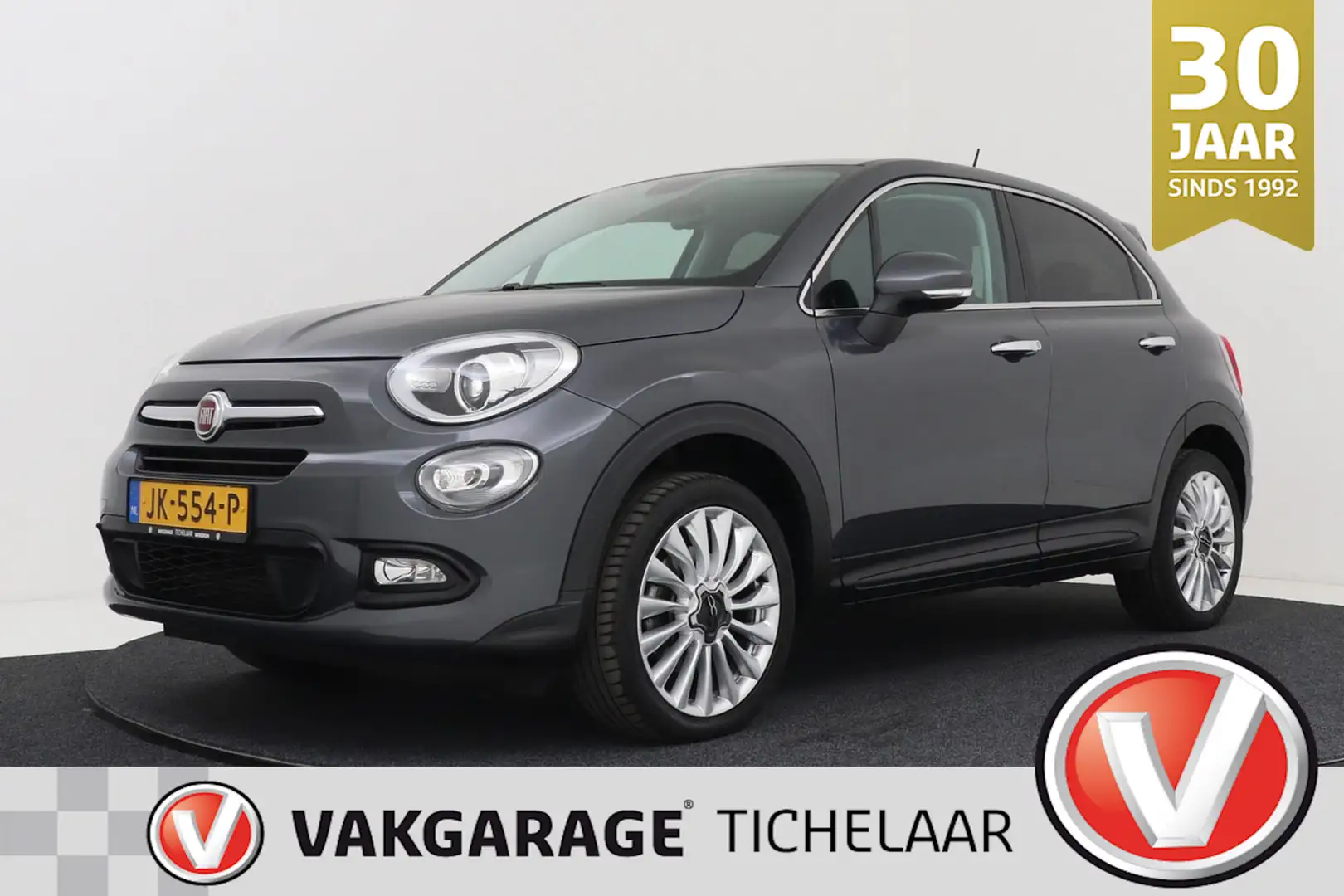 Fiat 500X 1.4 Turbo MultiAir Lounge | Trekhaak | Volledig On Grijs - 1