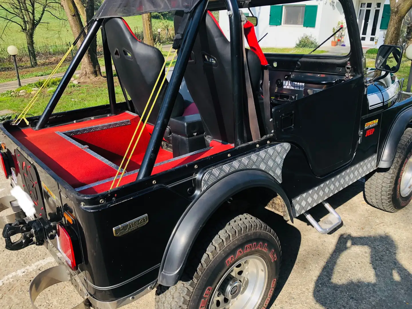 Jeep CJ-5 M38A1 Zwart - 2