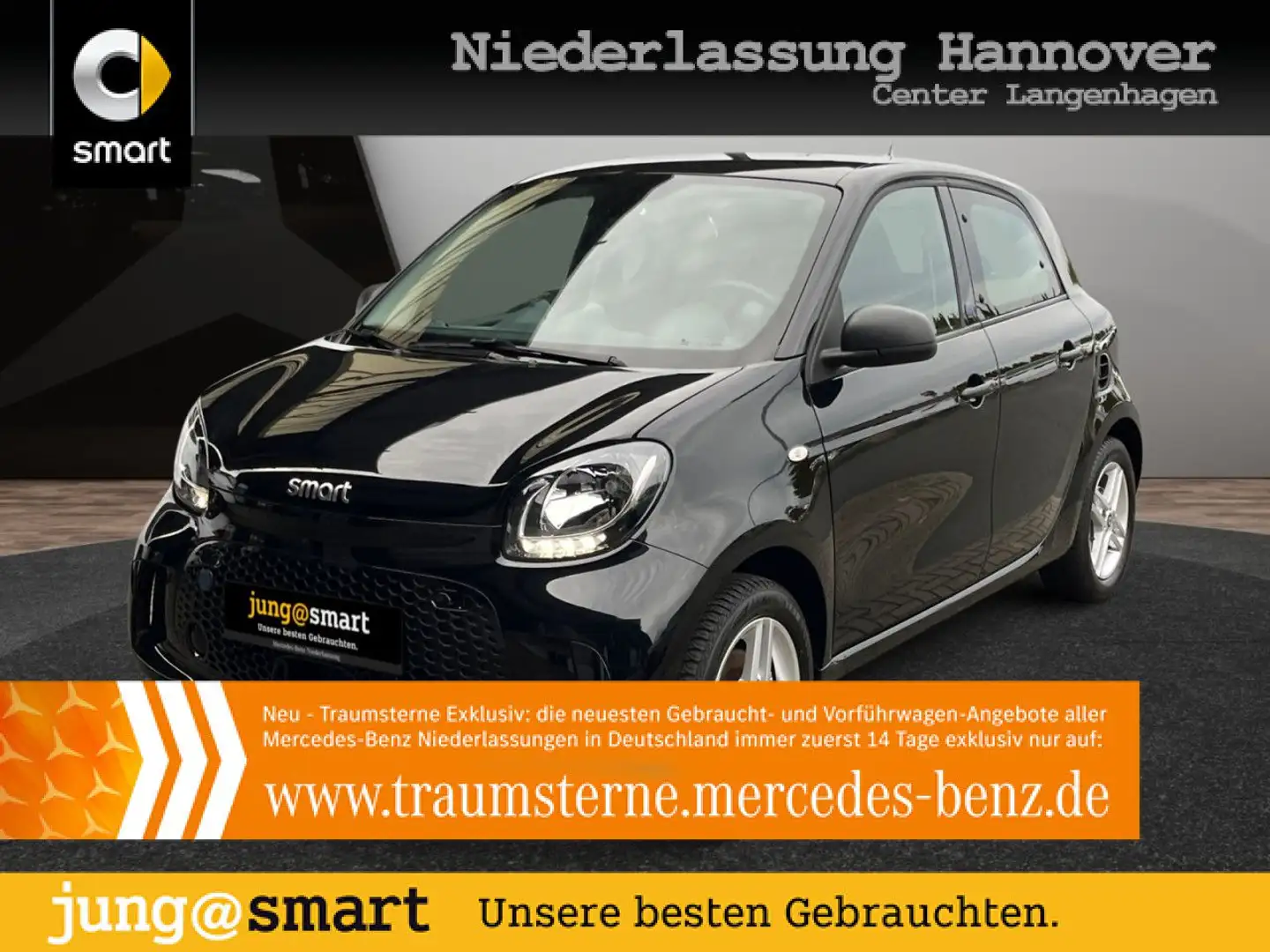 smart forFour EQ 60kWed cool&Audio SHZ Dig Radio Tempom Schwarz - 1