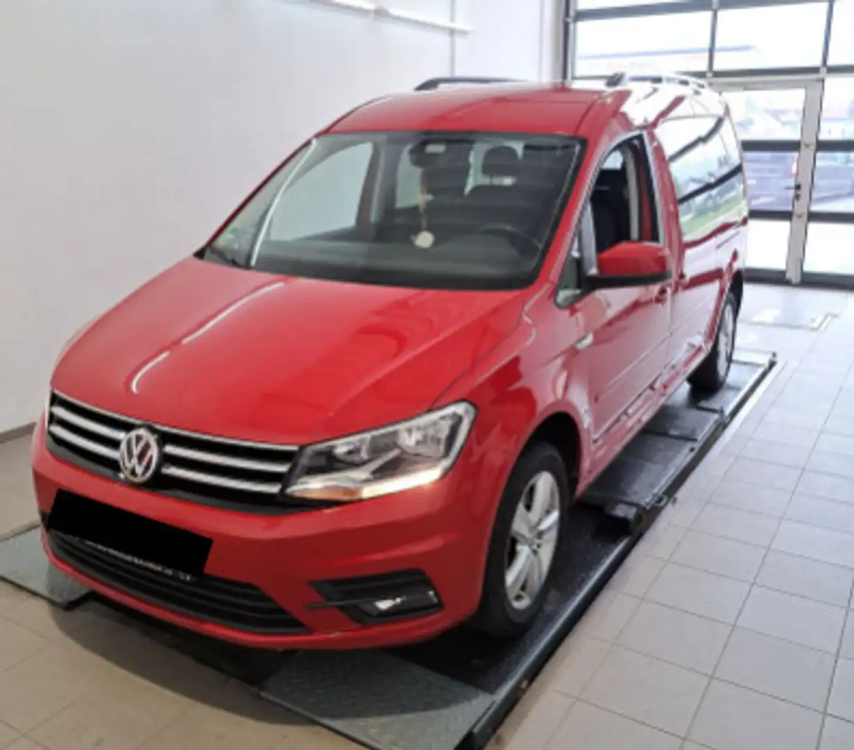 Volkswagen Caddy Maxi 1.4 TSI DSG COMFORTLINE | 7-SITZER | Rouge - 2