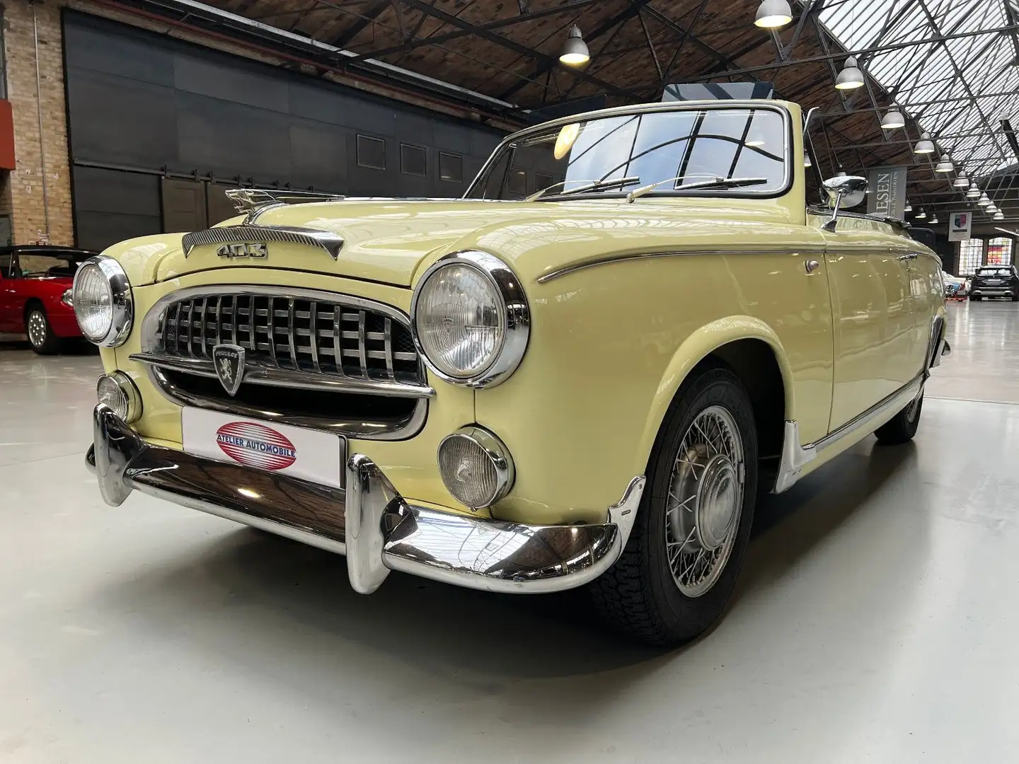 Peugeot 403 Cabrio, Mille Miglia zertifiziert Amarillo - 2