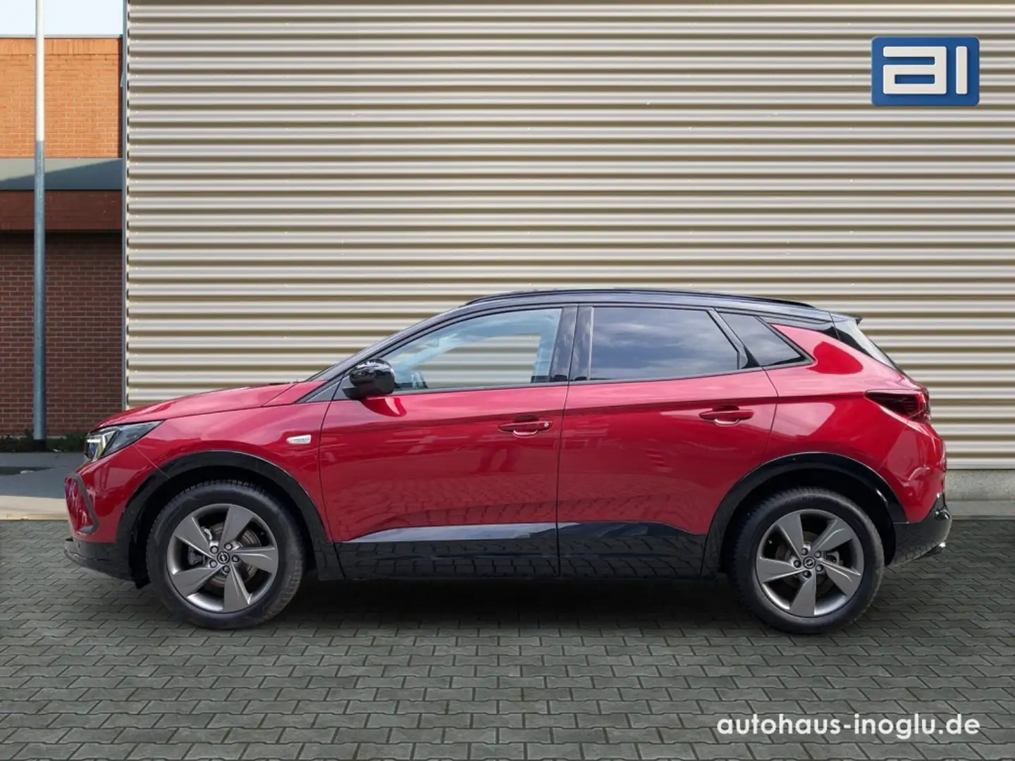 Opel Grandland 1.2 AT*GS Line*360°CAM*LED*Navi*Le Shz Rojo - 2