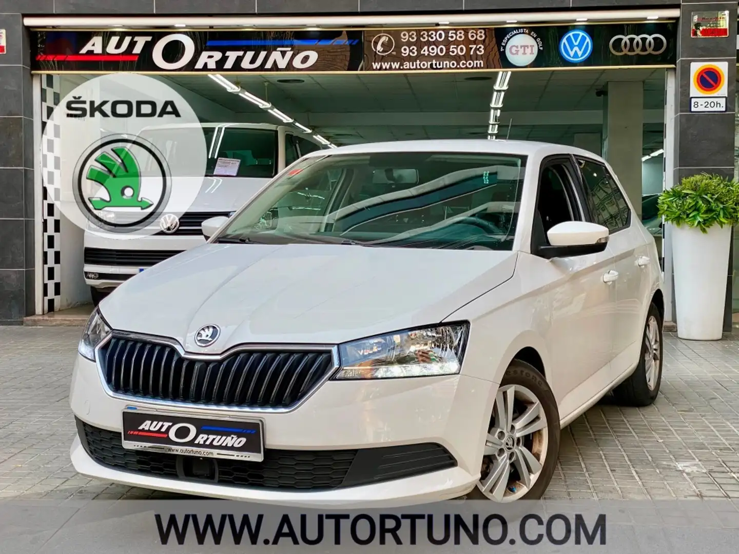 Skoda Fabia 1.0 TSI Ambition DSG 70kW Blanco - 1