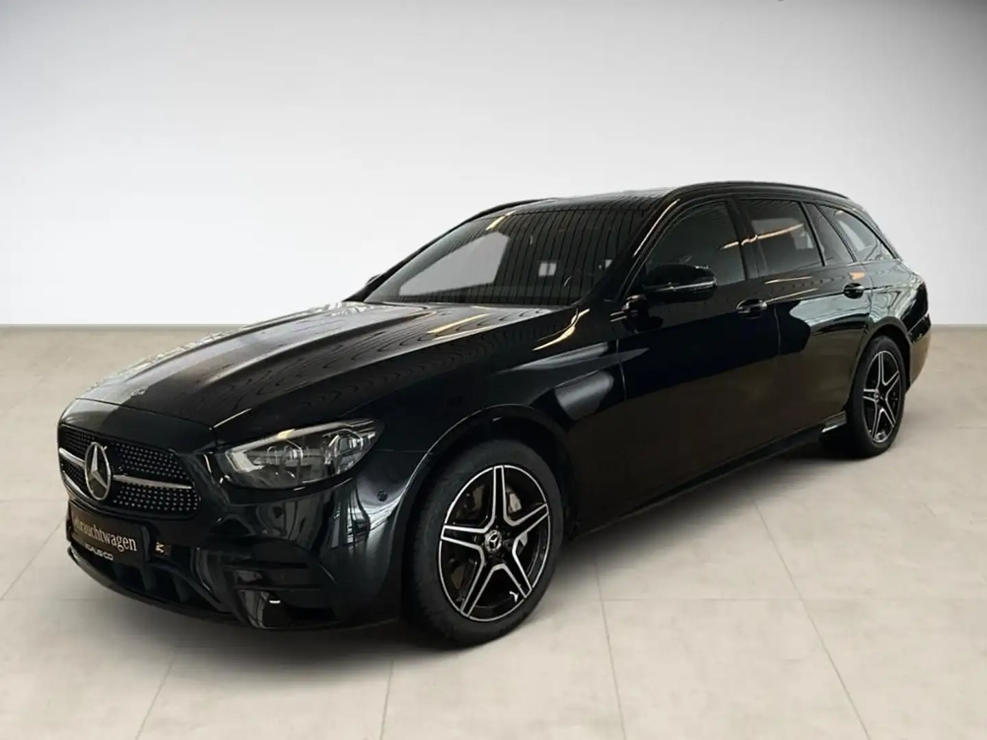 Mercedes-Benz E 300 de AMG T-Modell AHK AUT DynLicht Kam. LED Schwarz - 1