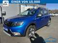 Dacia Sandero STEPWAY TCe 90 PRESTIGE KLIMA*NAVI*PDC*R-CAM*AHK Bleu - thumbnail 1