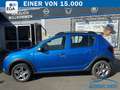 Dacia Sandero STEPWAY TCe 90 PRESTIGE KLIMA*NAVI*PDC*R-CAM*AHK Bleu - thumbnail 2