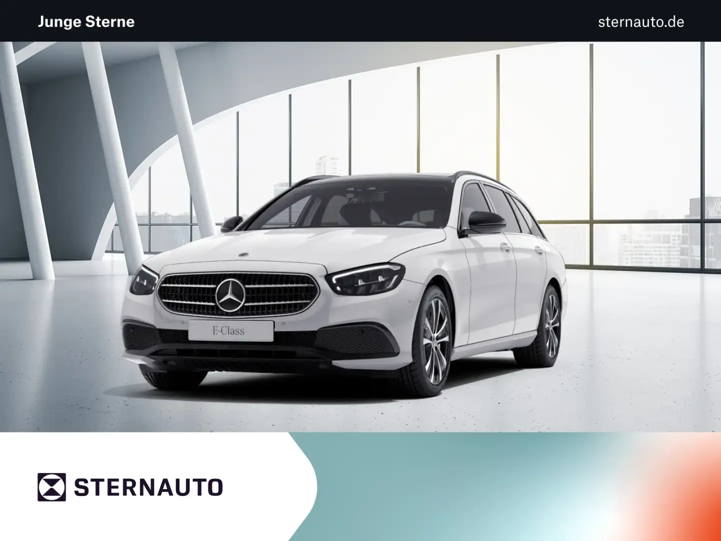 Mercedes-Benz E 300 E 300 T de Avantgarde Distro Pano Night Ambiente R Blanco - 1