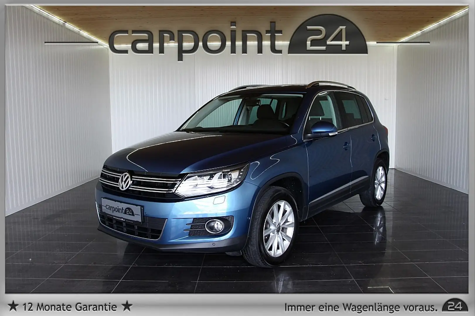 Volkswagen Tiguan 2.0 TDI BMT 4Motion Sky DSG /XENON/PANO/SHZ/GAR... Blau - 1