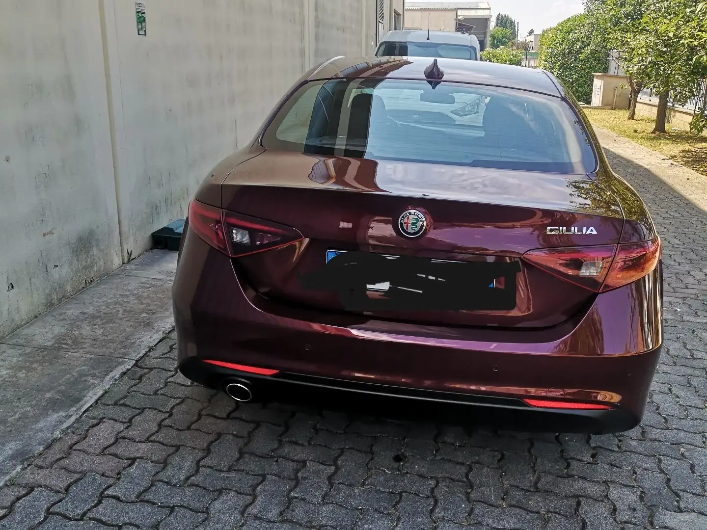 Alfa Romeo Giulia 2.2 t Business 150cv auto Rosso - 1