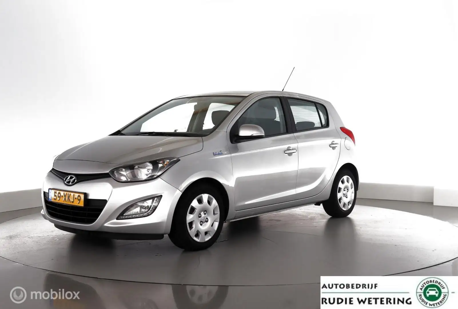 Hyundai i20 1.2i i-Motion NL-auto|airco Grijs - 1