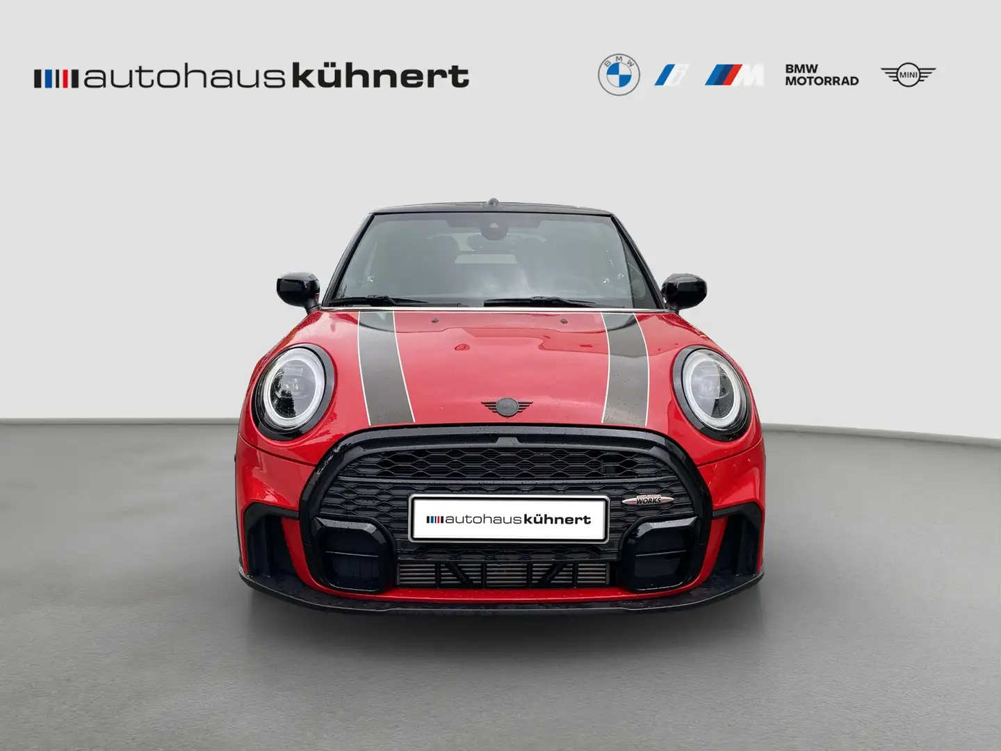 MINI Cooper Cabrio JCW SpurAss HUD HiFi Navi ParkAss RFK AUT Rouge - 2