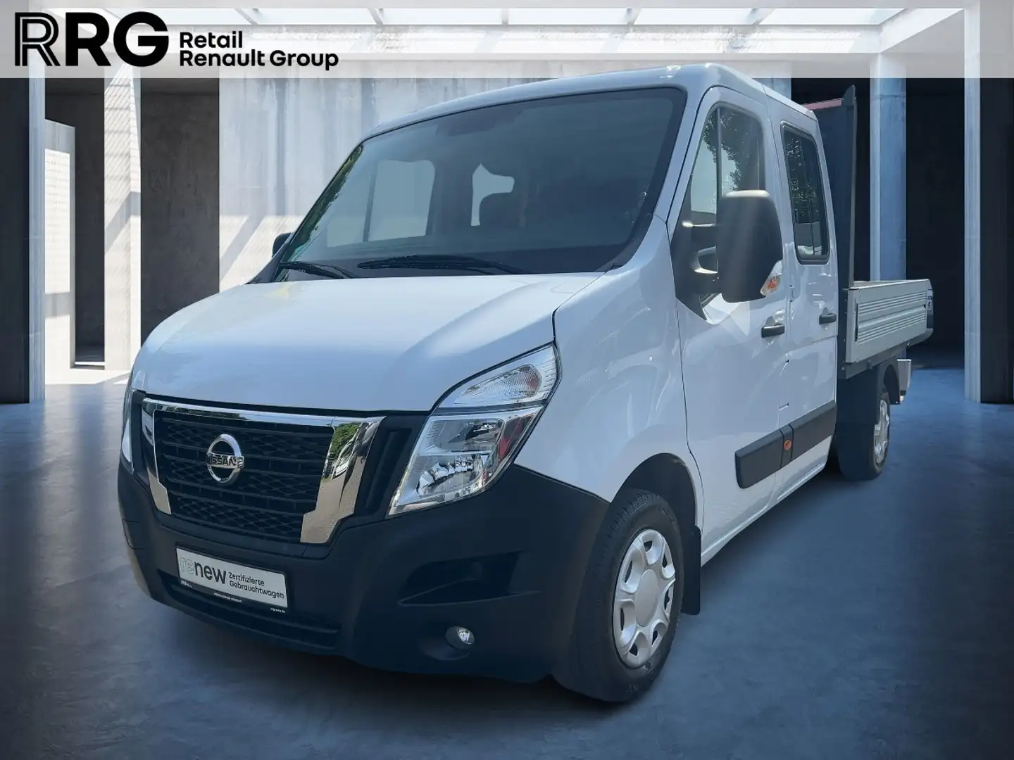 Nissan NV400 Pritsche Doppeltkabine L2H1 Klima Weiß - 1