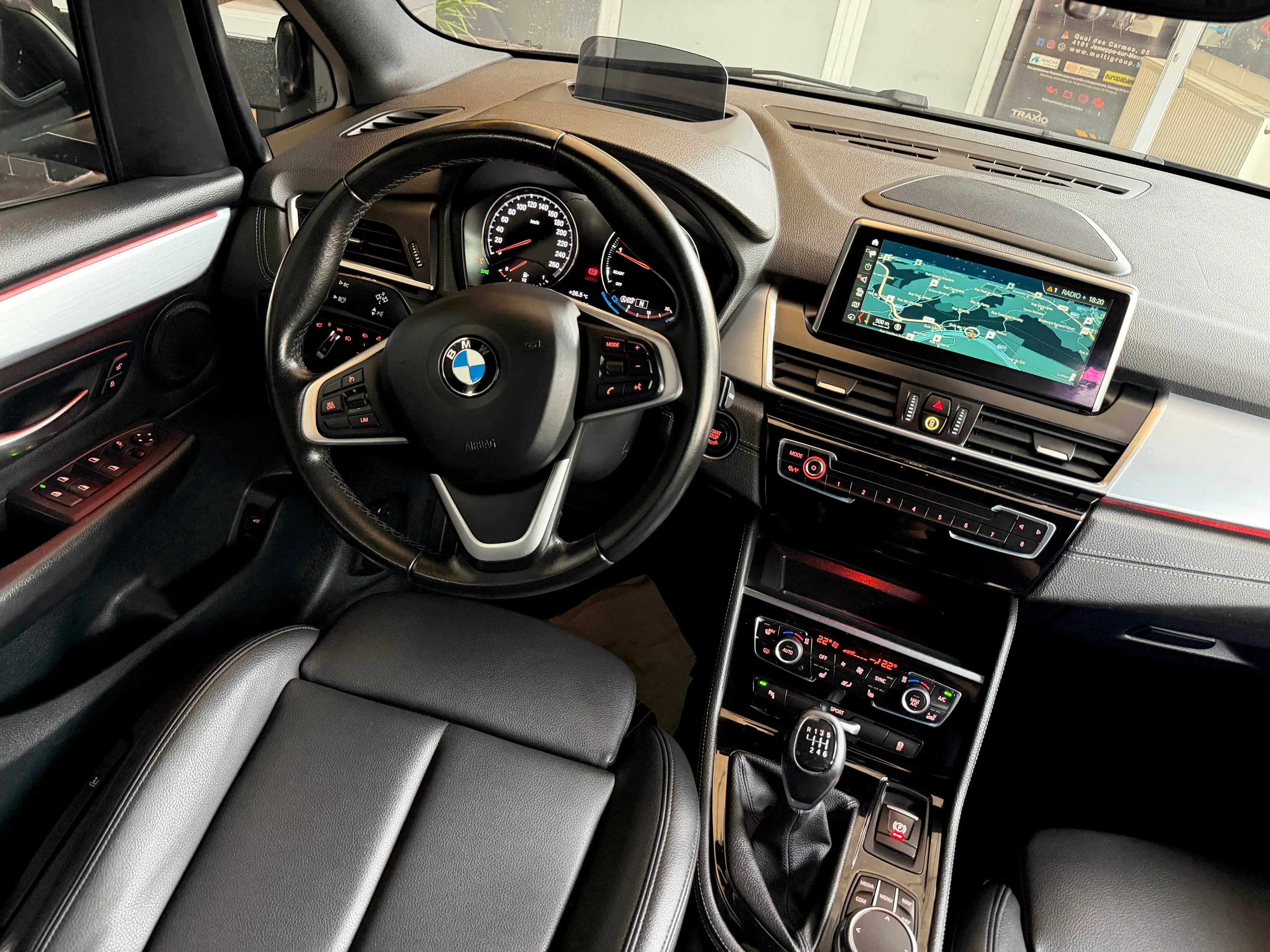 BMW 216 i Active Tourer🟥SPORT Line ✅GARANTIE 1an✅Full Option*+12 mois d’assistance TOURING dépannage offerts — photo 7