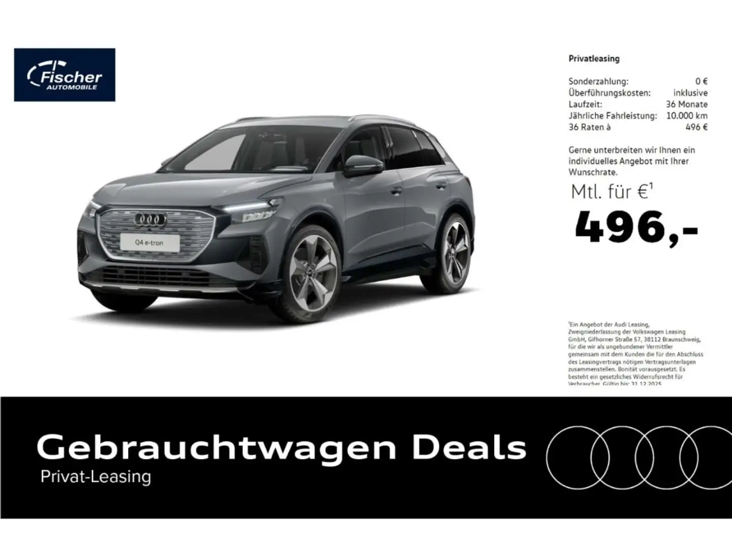 Audi Q4 e-tron 55 quattro AHK/W-Pumpe/RFK/21'' Šedá - 1