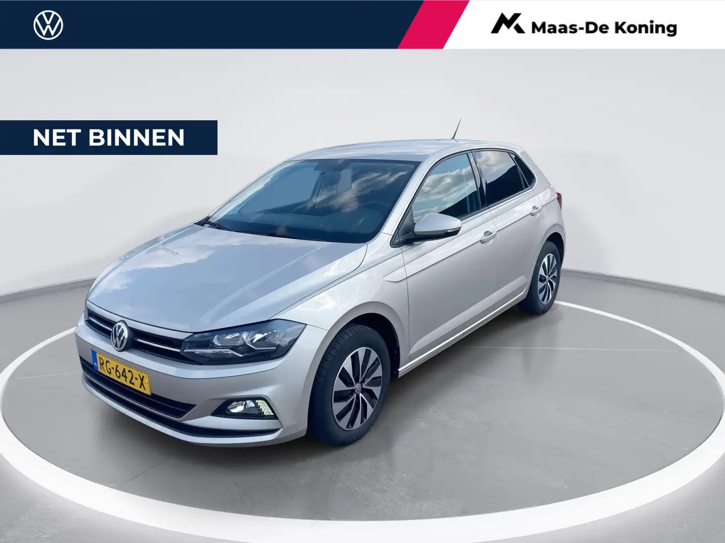 Volkswagen Polo 1.0TSI/95PK Comfortline · App Connect · Navigatie Gris - 1