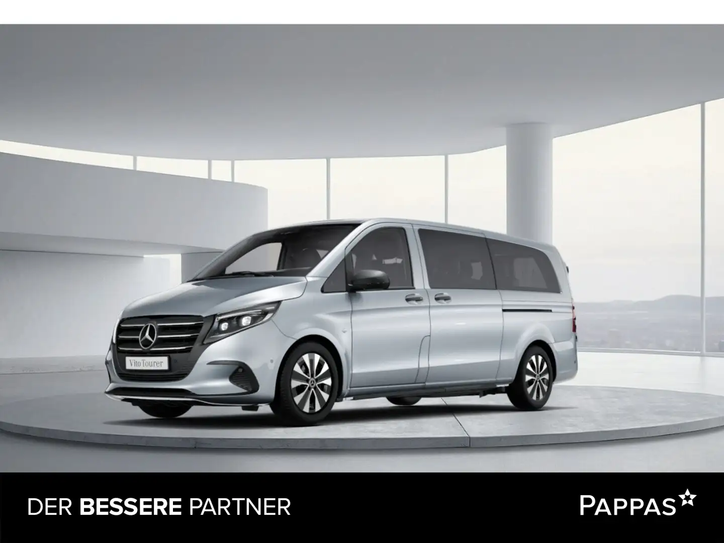 Mercedes-Benz Vito 116 CDI Kombi 4x4 PRO Extralang 9 Sitze SHZ Silber - 1