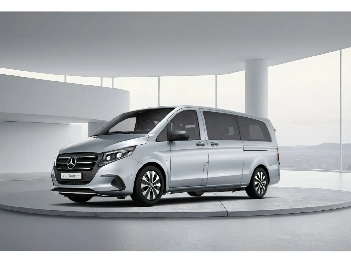 Mercedes-Benz Vito 116 CDI Kombi PRO Extralang 9 Sitze SHZ PTS Argent - 1