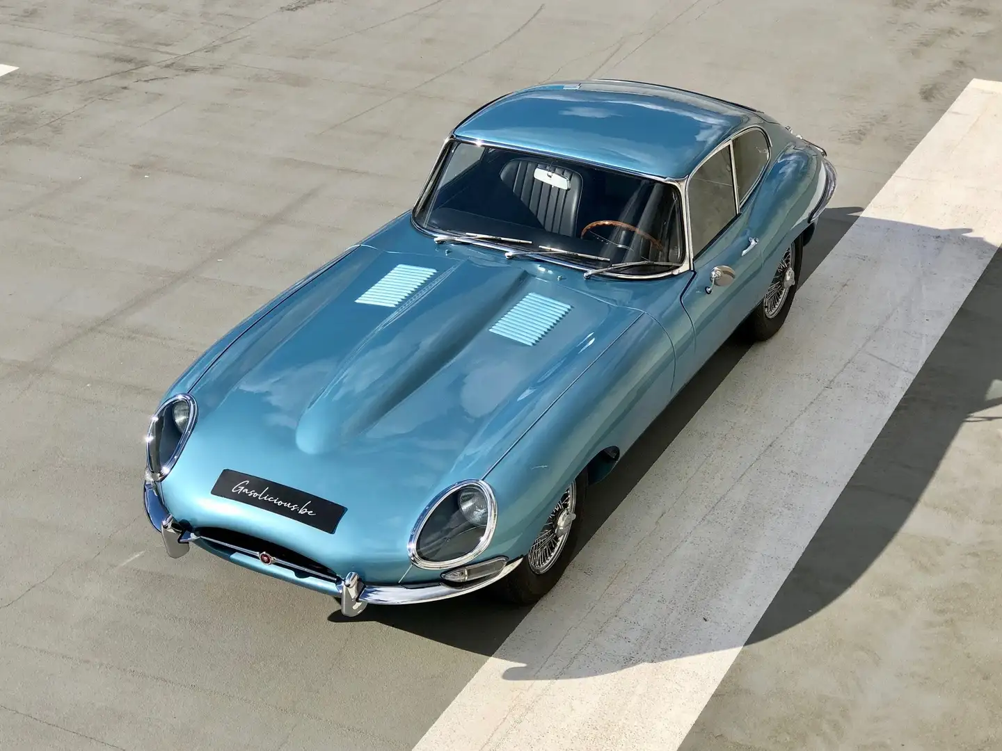 Jaguar E-Type S1 4.2 1964 Blue - 1