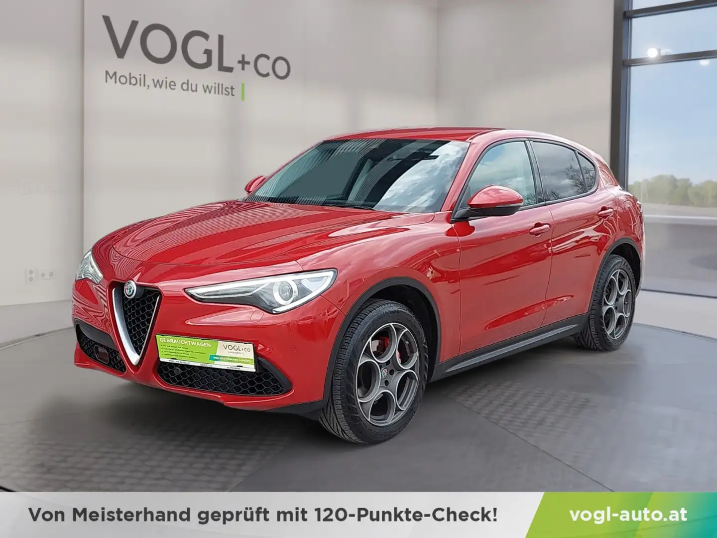Alfa Romeo Stelvio Super 2,0 ATX AWD Rojo - 1