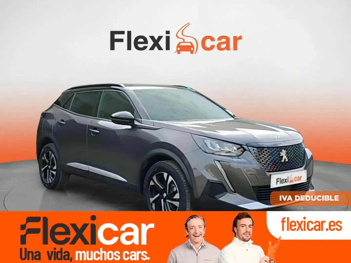 Peugeot 2008 1.2 PureTech S&S Allure EAT8 130 Grey - 1