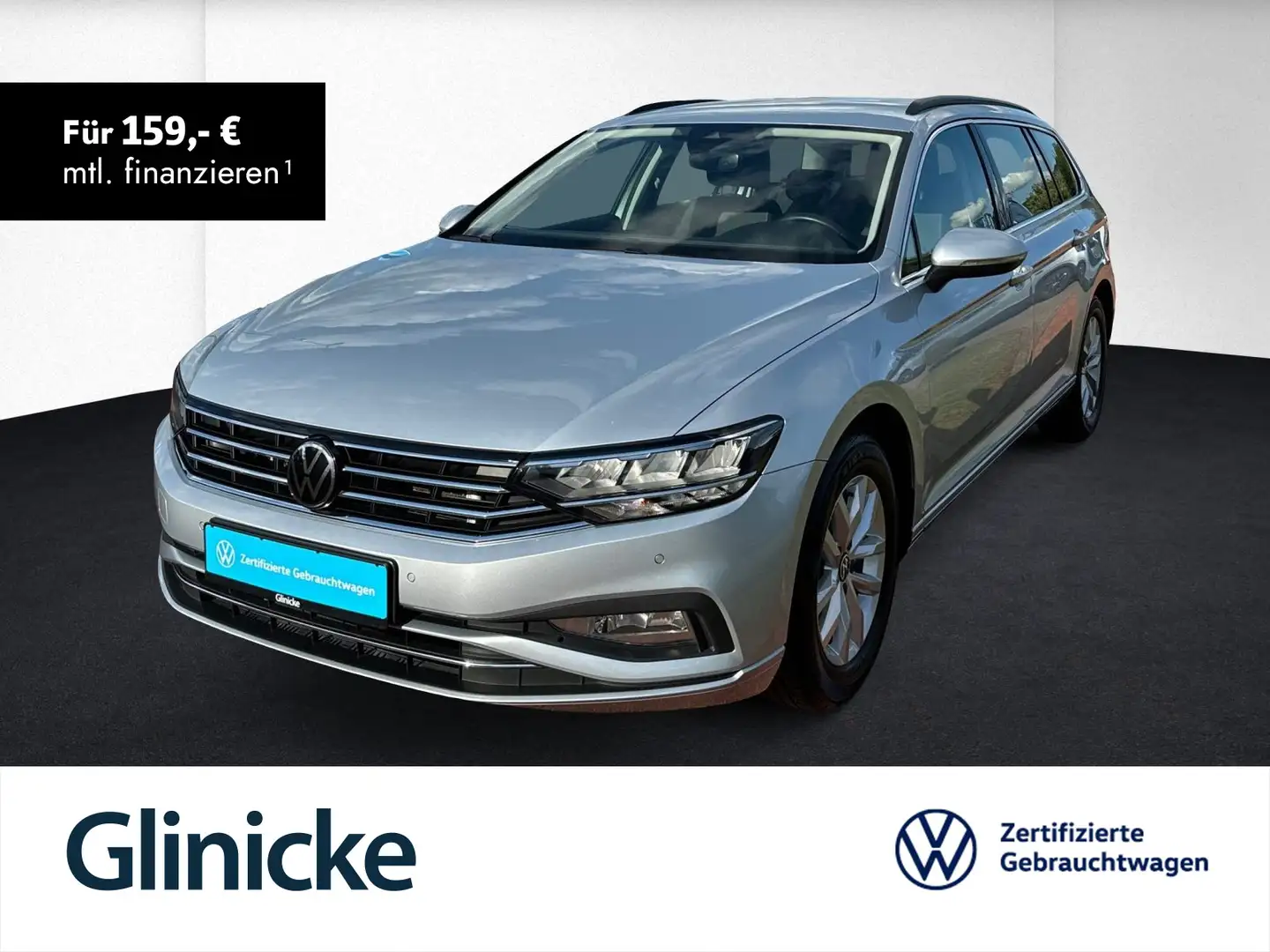 Volkswagen Passat Variant Business 2.0 TDI DSG AHK+ACC+Navi Silber - 1