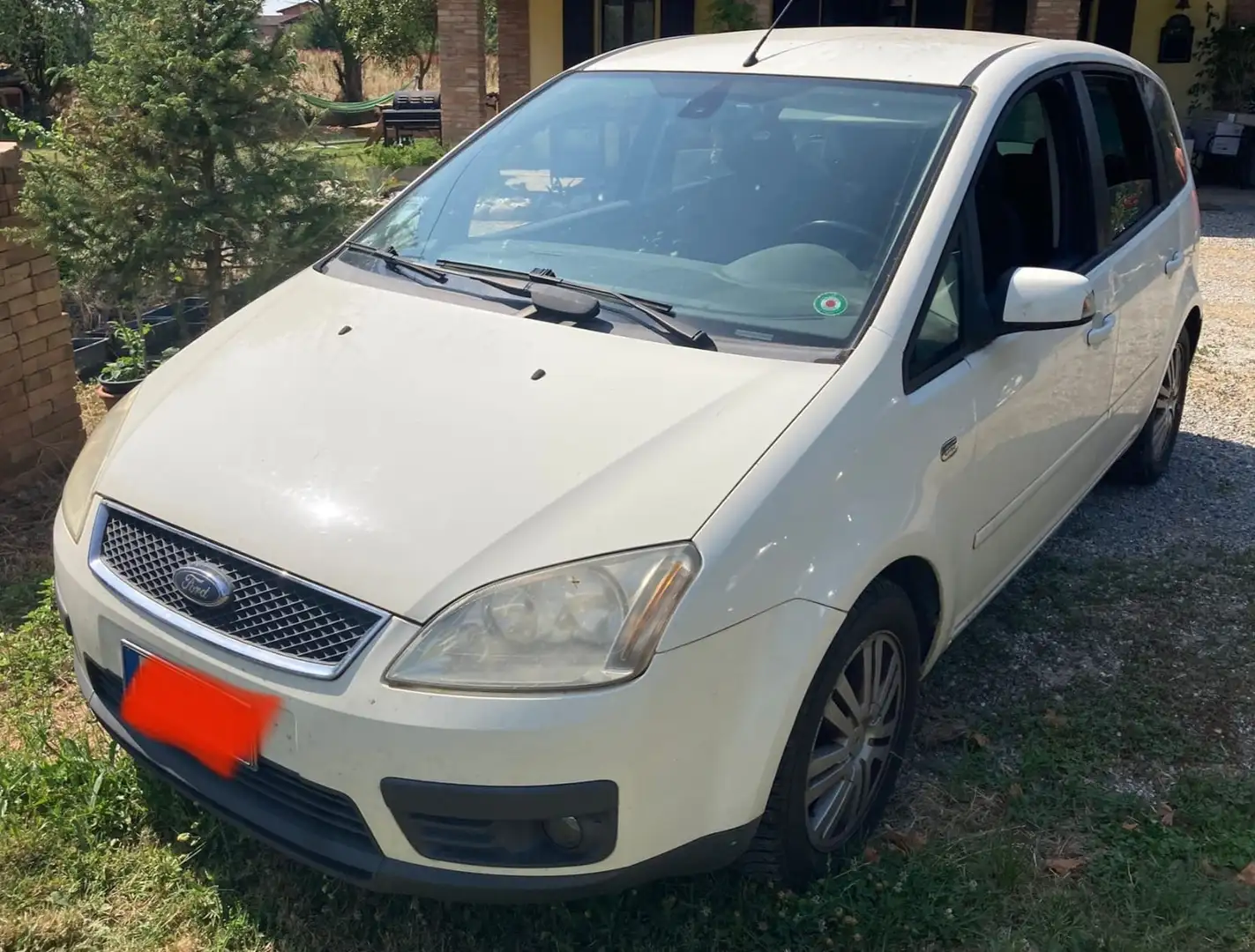 Ford C-Max Focus C-Max I 2003 C-Max 1.6 vct Ghia 115cv Blanc - 1