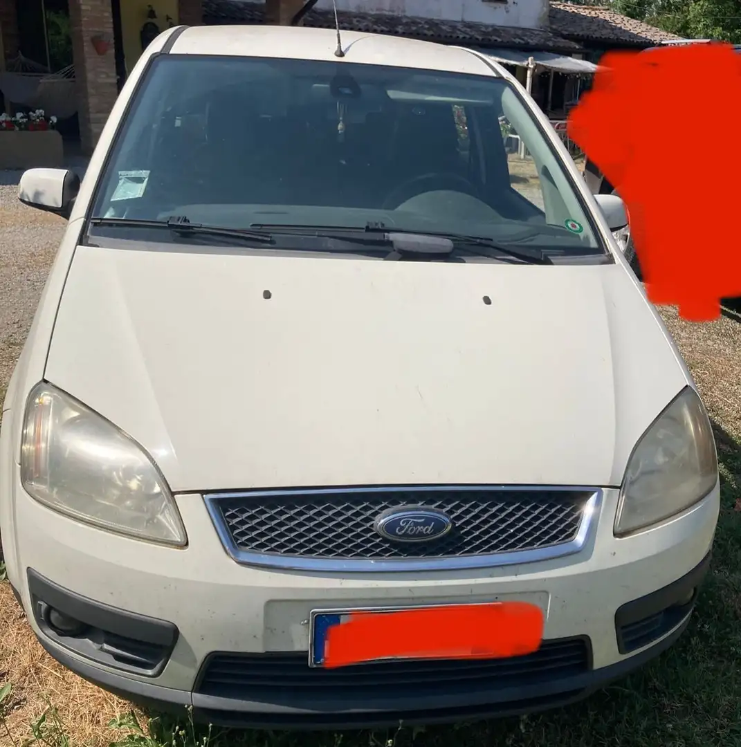 Ford C-Max Focus C-Max I 2003 C-Max 1.6 vct Ghia 115cv Blanc - 2