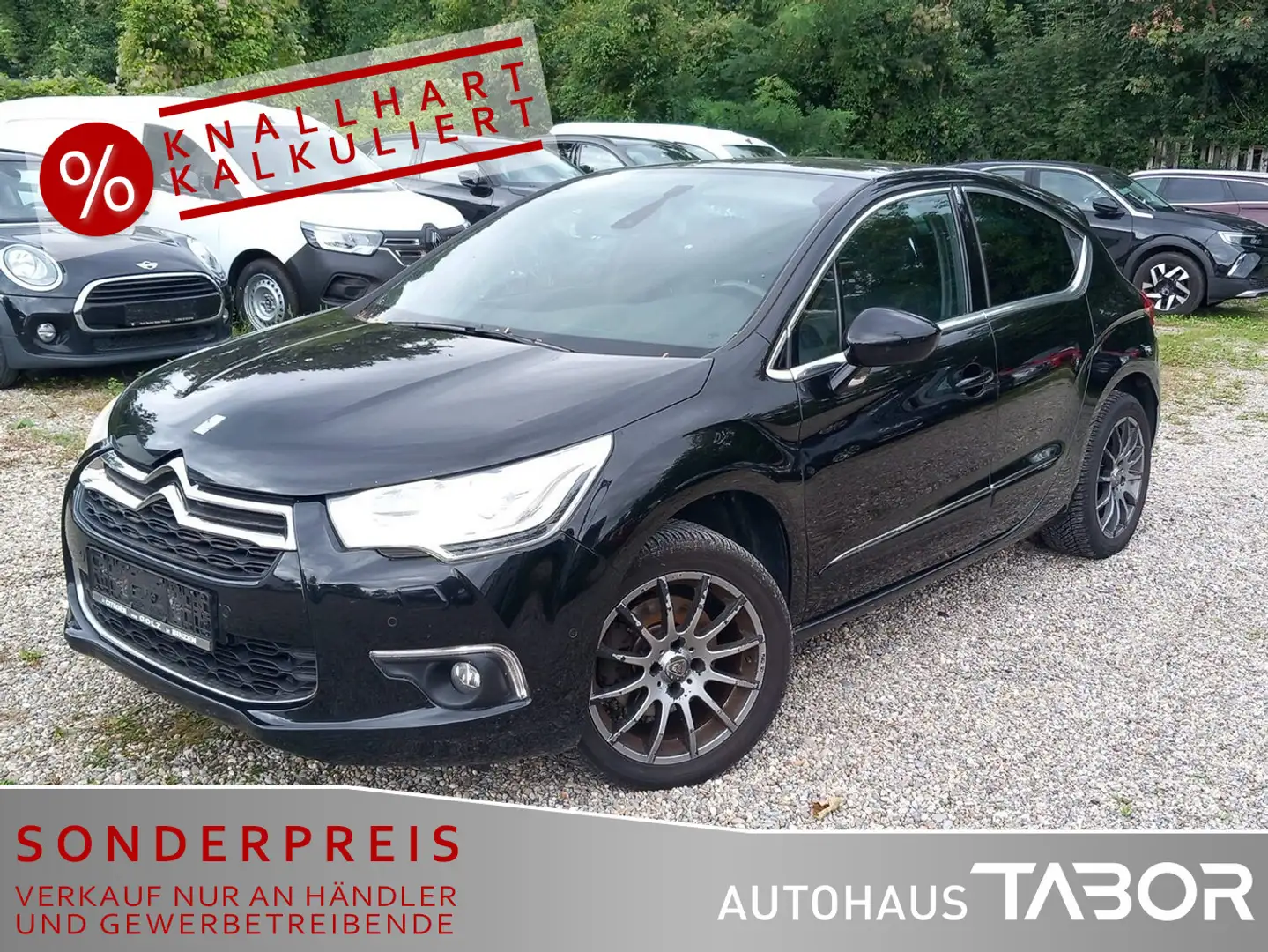 Citroen DS4 1.6 HDi 165 SoChic Navi BiXe SHZ Leder Negru - 1