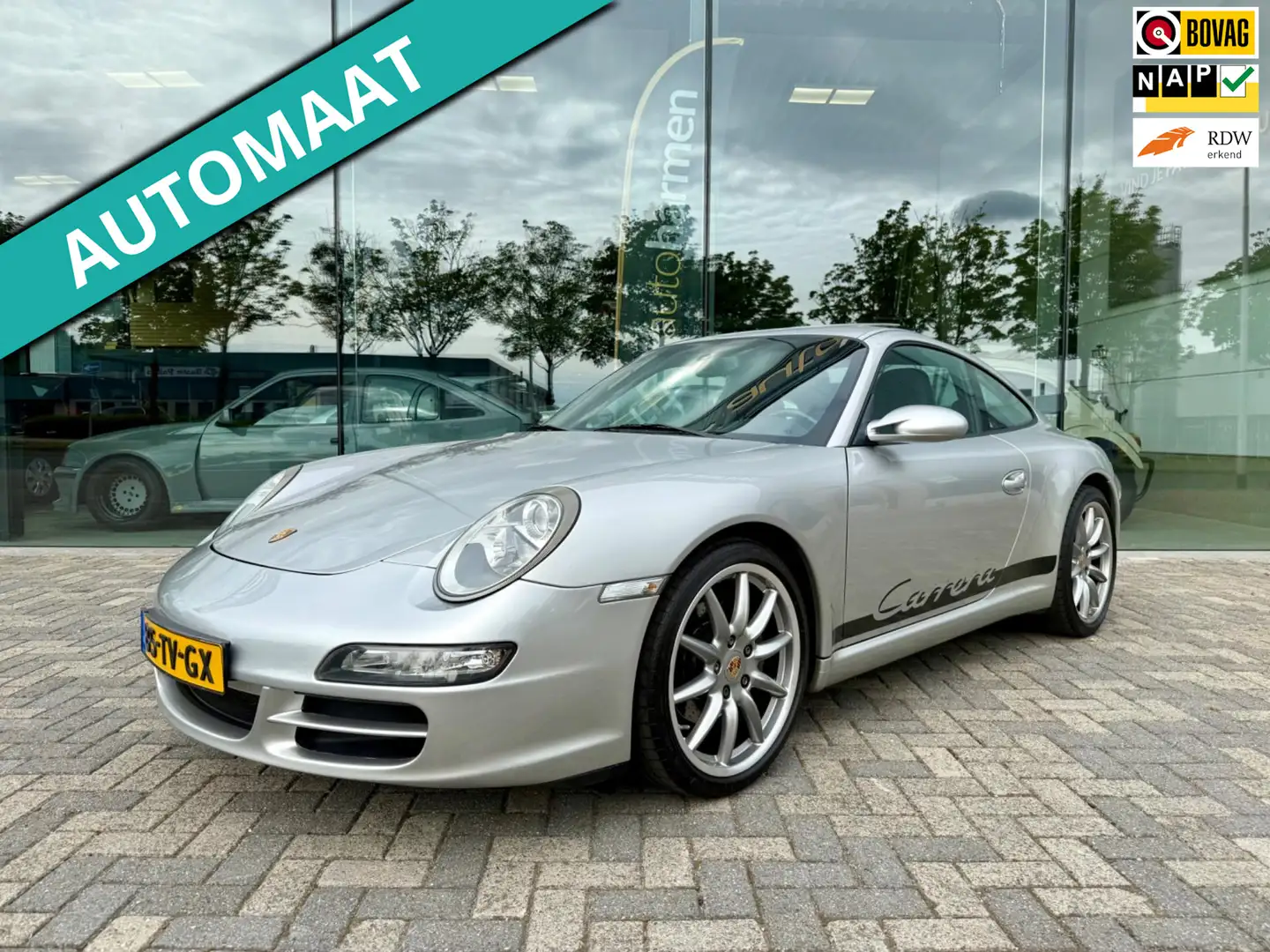Porsche 997 3.6 Carrera Coupe 997, 325pk, Sunroof Gris - 1