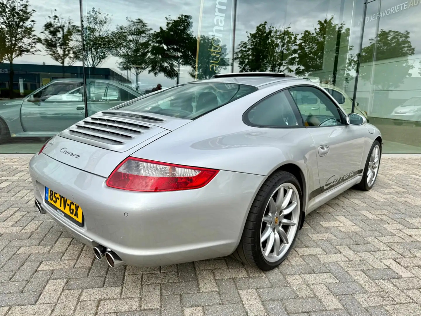 Porsche 997 3.6 Carrera Coupe 997, 325pk, Sunroof Gris - 2