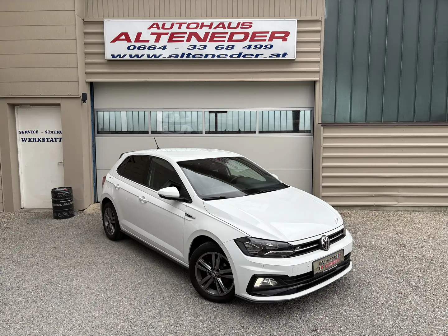Volkswagen Polo Polo 1,0 TSI Edition R-line  CARPLAY  SITZH  AHK Weiß - 1