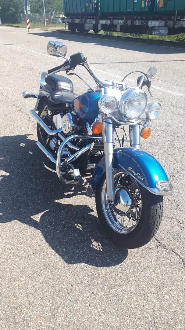 Harley-Davidson Heritage Softail Albastru - 1
