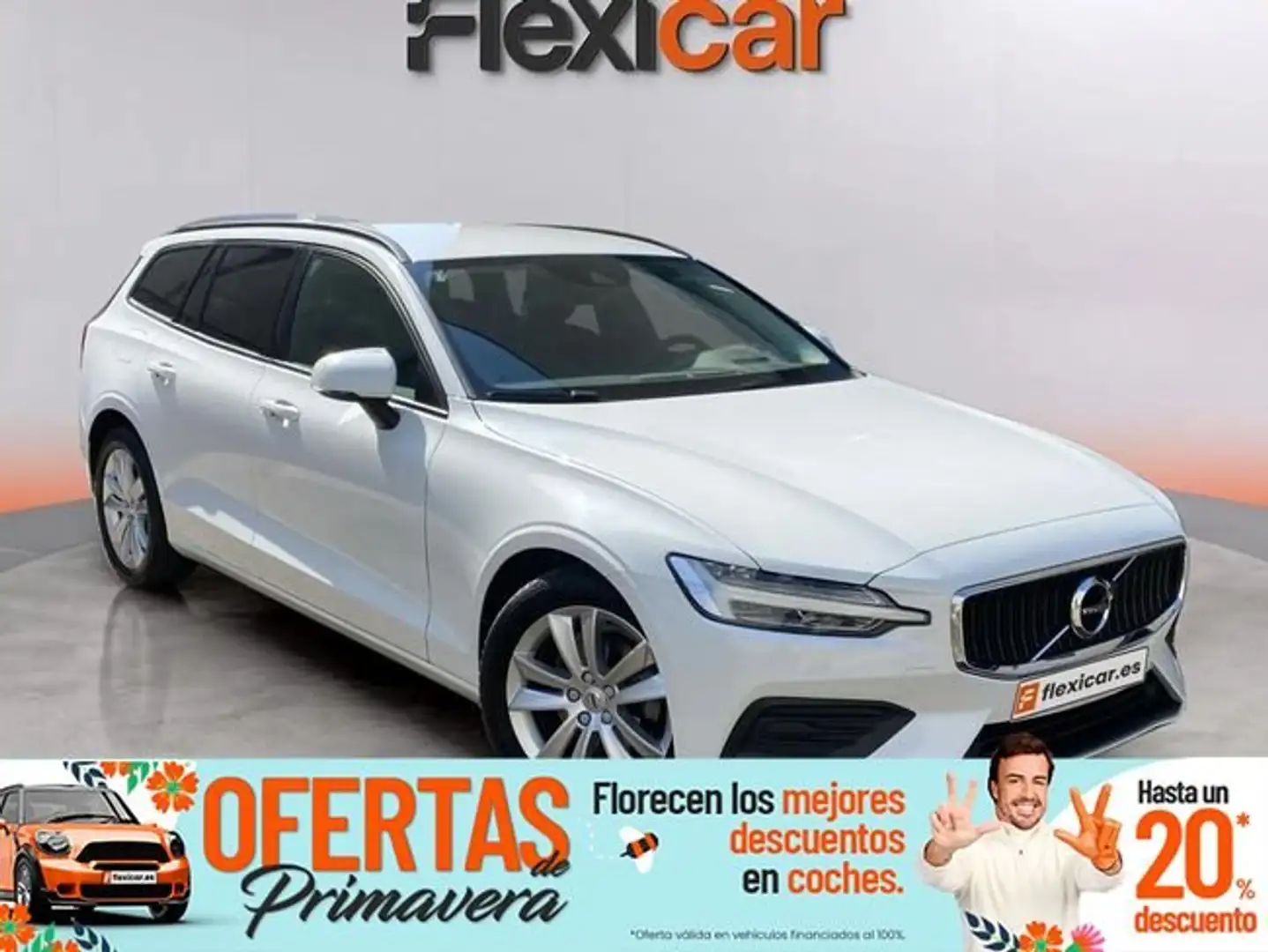 Volvo V60 2.0 D3 Auto Blanco - 1