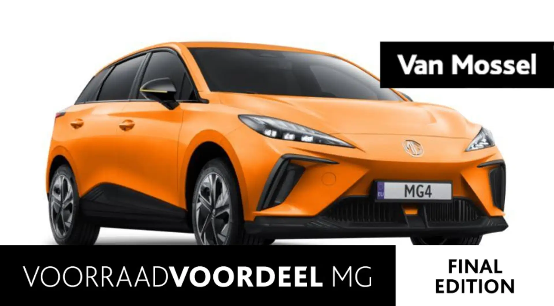 MG MG4 Electric Standard 51 kWh Final Edition  - Carplay Oranje - 1