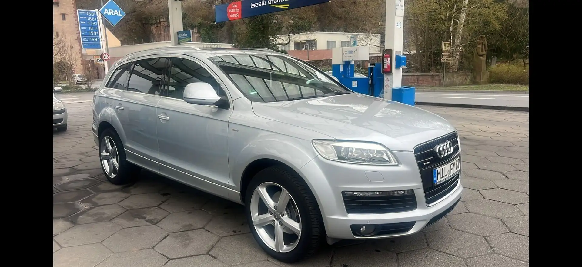 Audi Q7 3.0 TDI Quattro S-Line /Navi/AHK3.5T/Leder Argent - 2