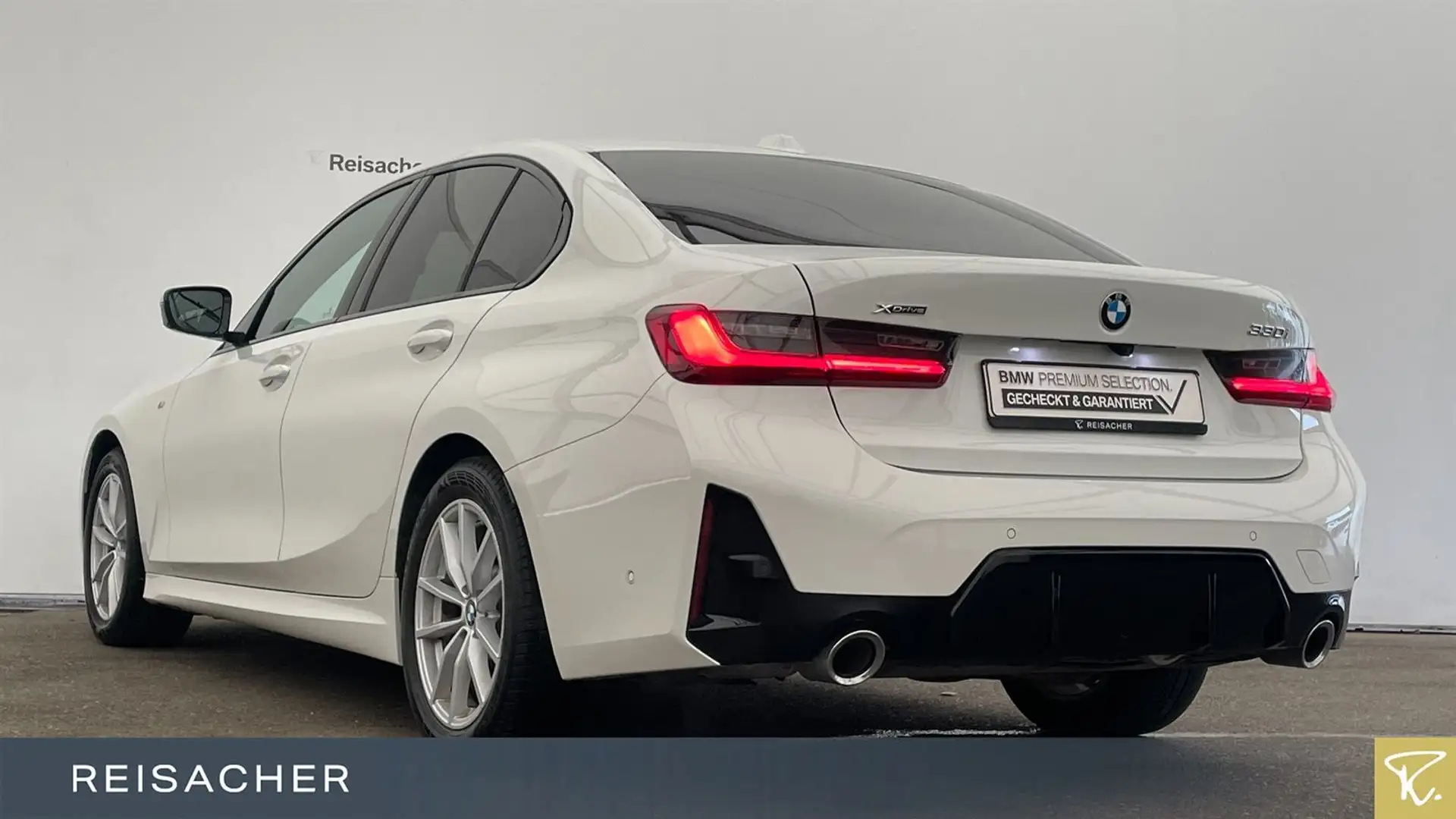 BMW 330 i A xDr Lim MSport AHK 360 ACC HiFi HuD 17"LM Weiß - 2