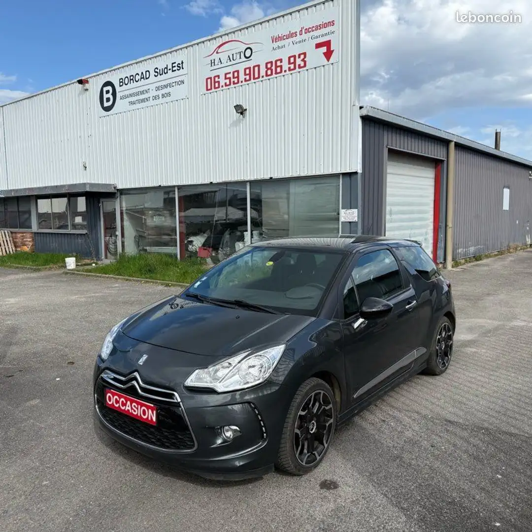 Citroen DS3 Citroën Hdi 115 Distribution Ok BOÎTE 6 Gris - 1