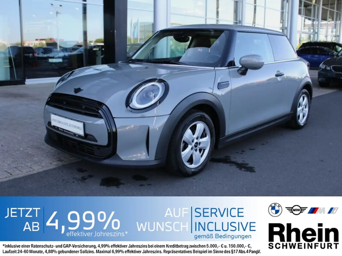 MINI Cooper 3-Türer LED. Navi. PDC. SH. Grau - 1