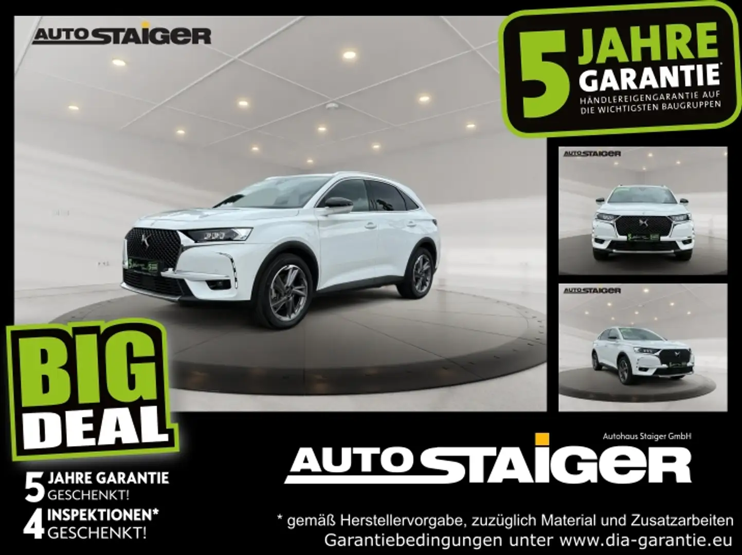 DS Automobiles DS 7 Crossback DS7 Crossback E-Tense Rivoli *Leder* White - 1
