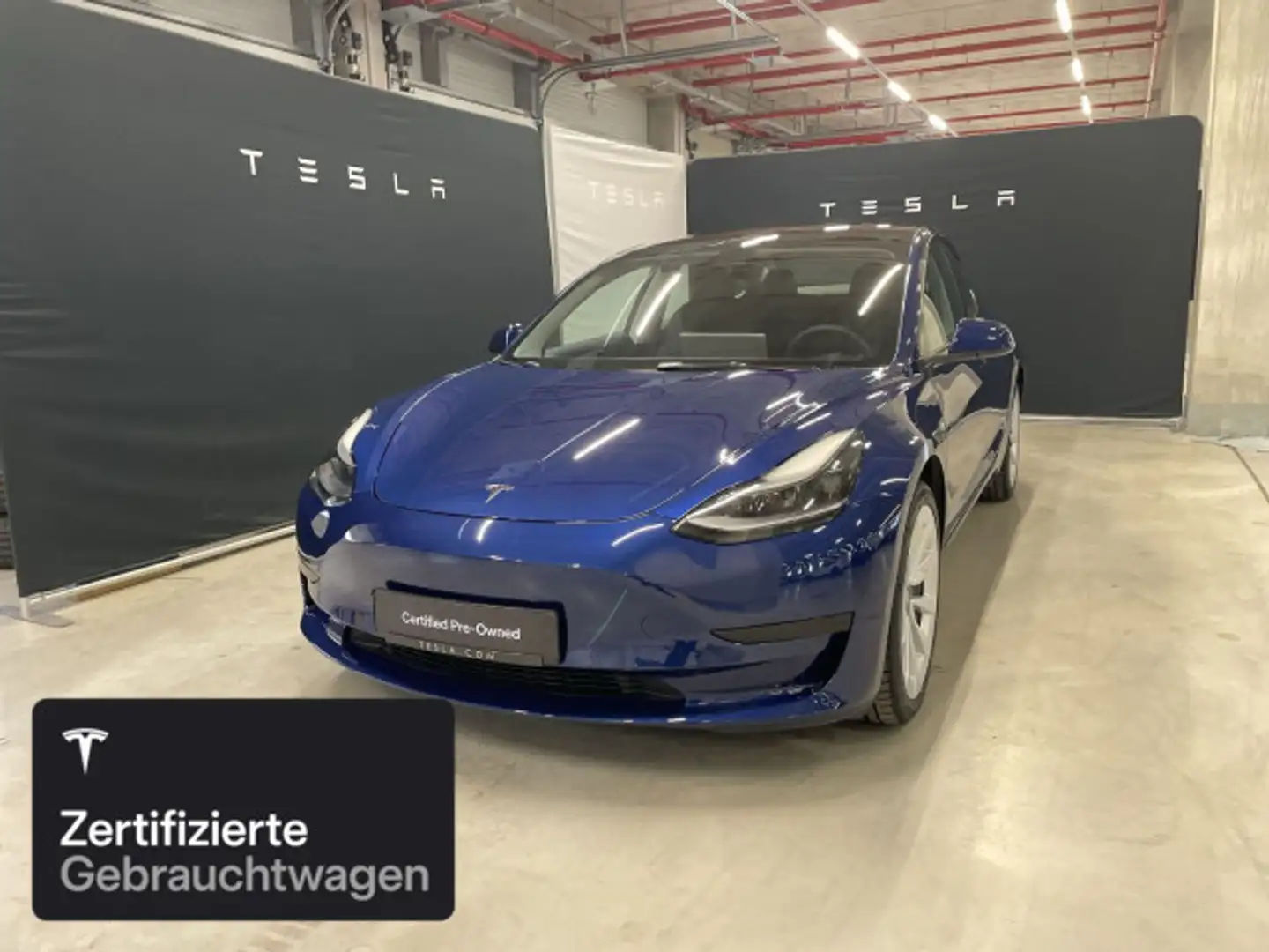 Tesla Model 3 Rear-Wheel Drive Bleu - 1