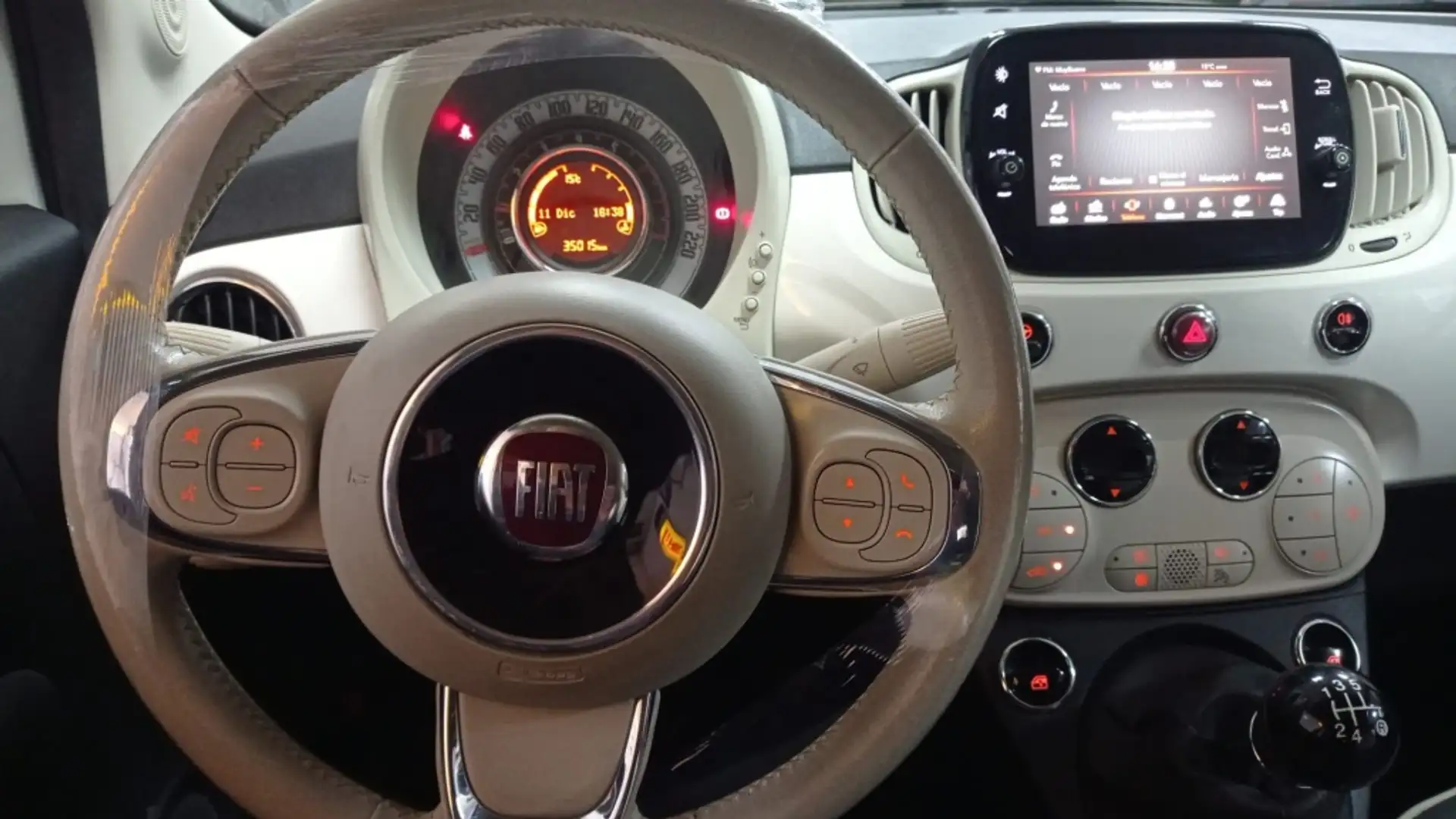 Fiat 500C 1.2 Lounge Blanco - 2