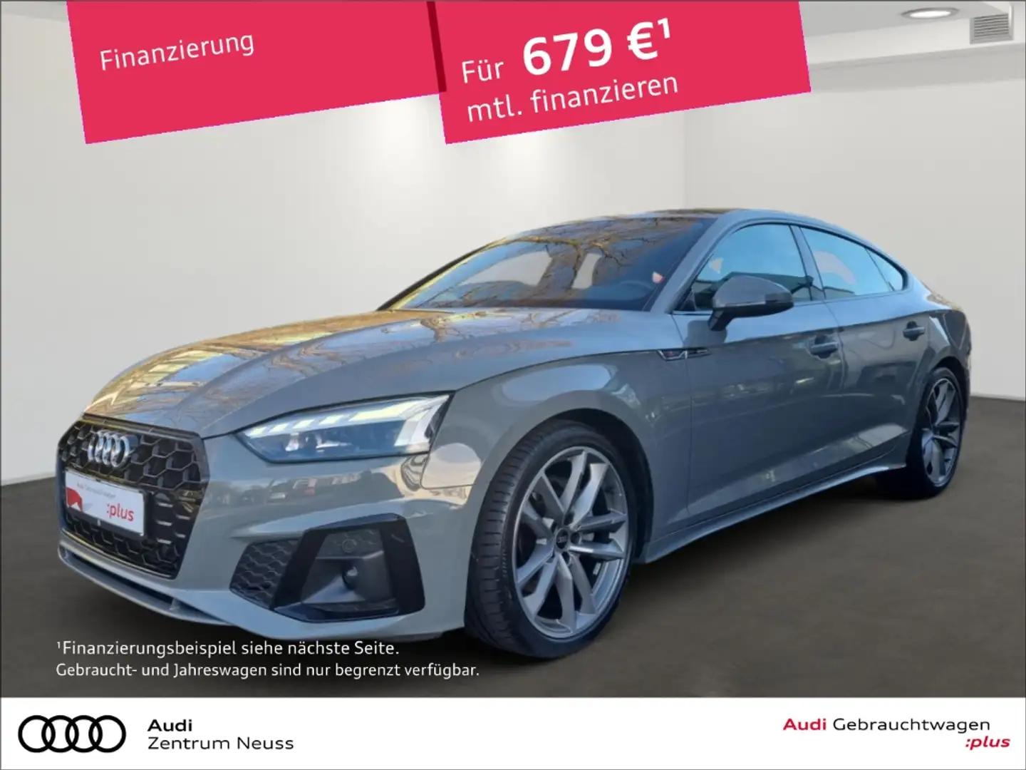Audi A5 SB S line 40 TFSI tronic KAMERA MATRIX-LED SPORTSI Gris - 1