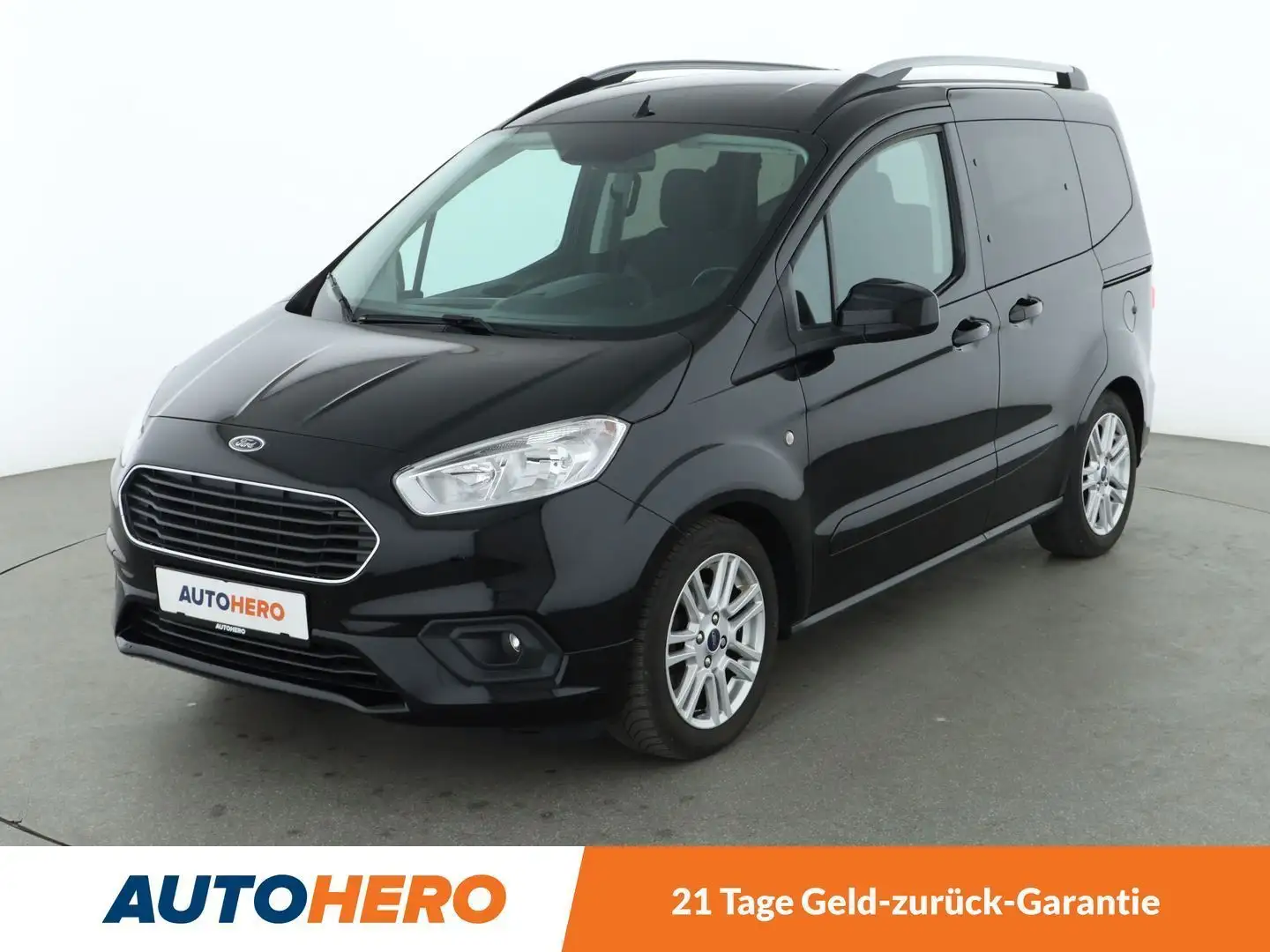 Ford Tourneo Courier 1.5 TDCi Titanium*NAVI*TEMPO*CAM*PDC*SHZ*AHK* Schwarz - 1