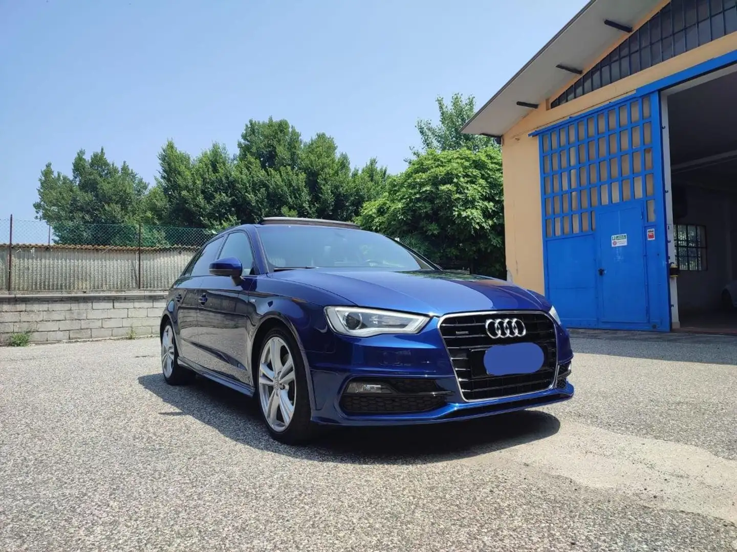 Audi A3 Sline quattro Blu/Azzurro - 1