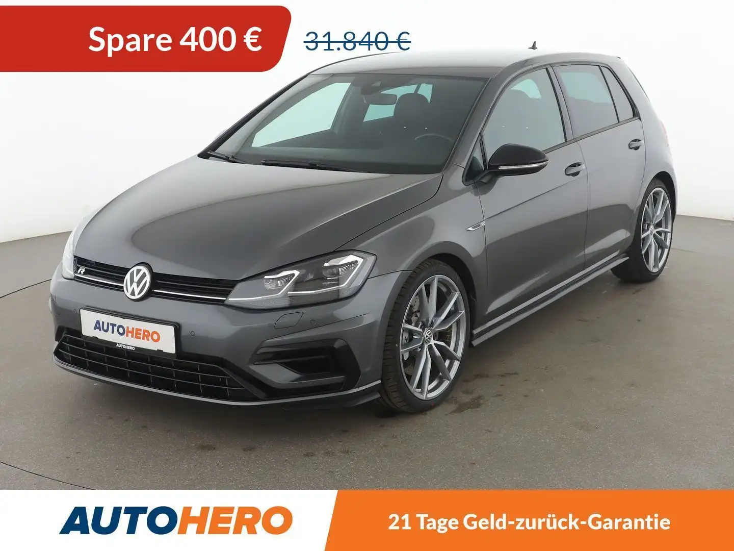 Volkswagen Golf GTI 2.0 TSI R BlueMotion 4Motion Aut.*NAVI*LED*ACC* Grau - 1