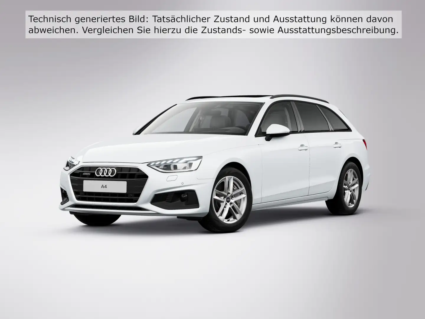 Audi A4 45 TFSI quattro 195(265) kW(PS) S troni Weiß - 1