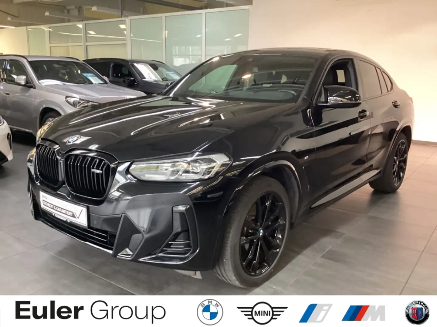 BMW X4 i A Pano.SD Leder Hifi Live Cockp. 20''LMR Park As Schwarz - 1