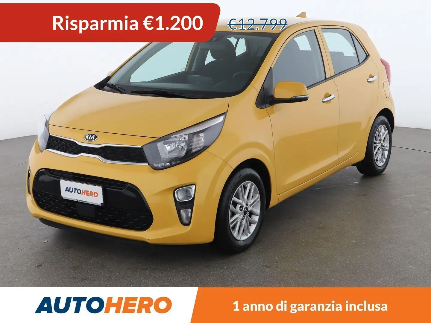 Kia Picanto 1.0 Style Giallo - 1
